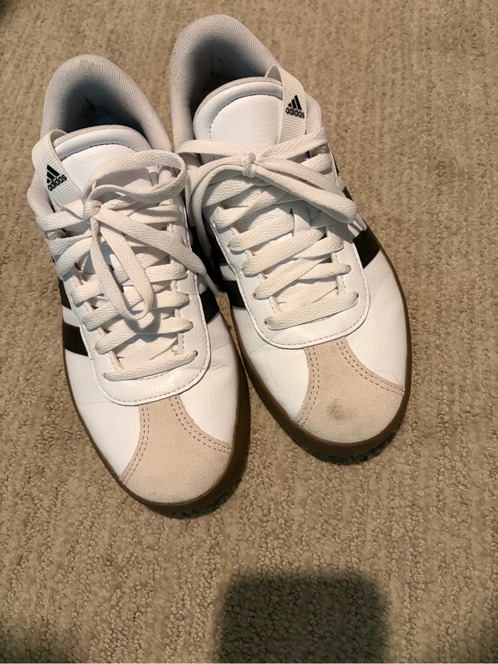 White Adidas - Picture 2 of 4